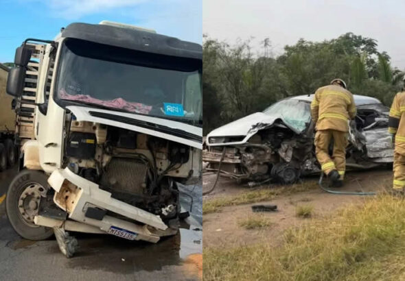 acidente na BR-101 em Itamaraju