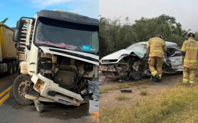 acidente na BR-101 em Itamaraju